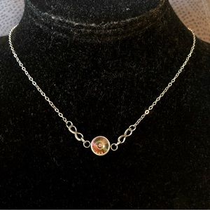 MYSTIC TOPAZ INFINITY NECKLACE